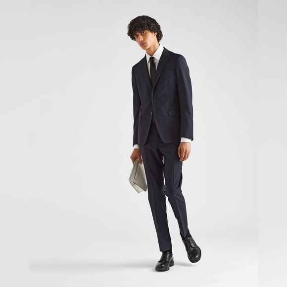 Prada Abito Tela 52R Suit Mohair Havana Color - Picture 1 of 4
